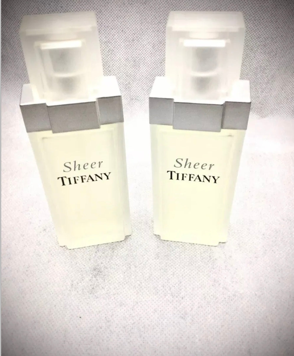 BUNDLE TIFFANY SHEER BY TIFFANY (2 *50 ML ) SPRAY .DISCONTINUED