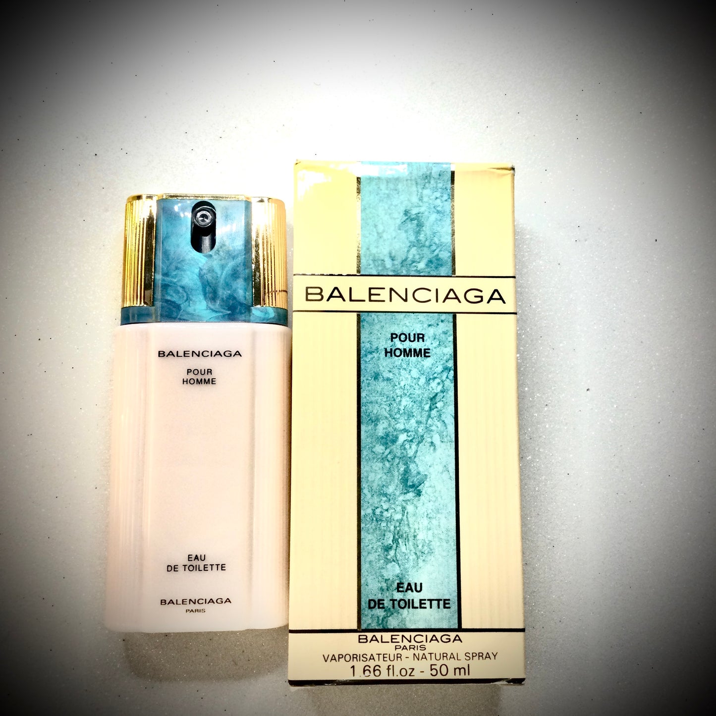 Balenciaga Pour Homme Eau de Toilette Spray 100 OR 50 ML , Rare Vintage