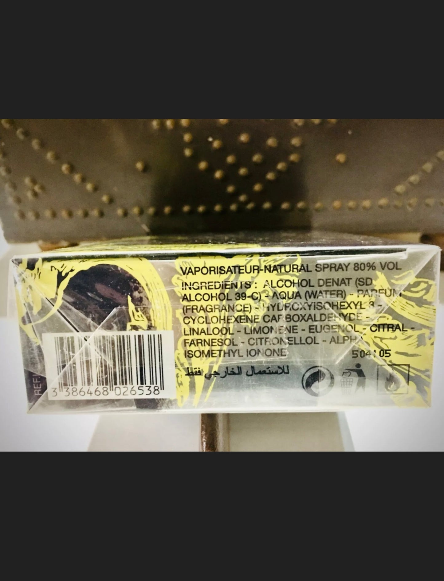 CHRISTIAN LACROIX POUR HOMME TUMULTE EDT 100 ML OR 50 ML ,VINTAGE, NEW , SEALED