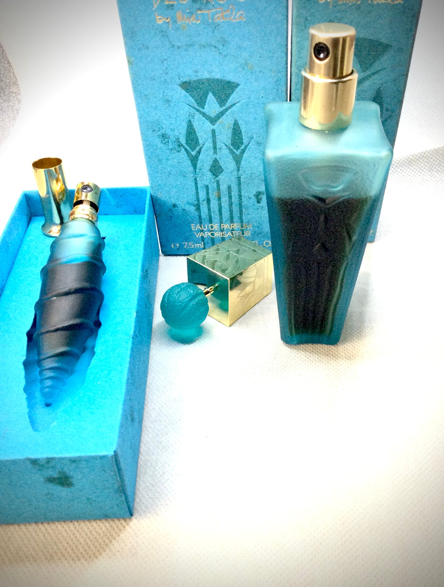 Vallee Des Rois By Mira Takla 50 ML EDT SPRAY , (Falcon Collector) WITH 7.5 EDP SPRAY , HARD TO FIND HARRODS EXCLUSIVE