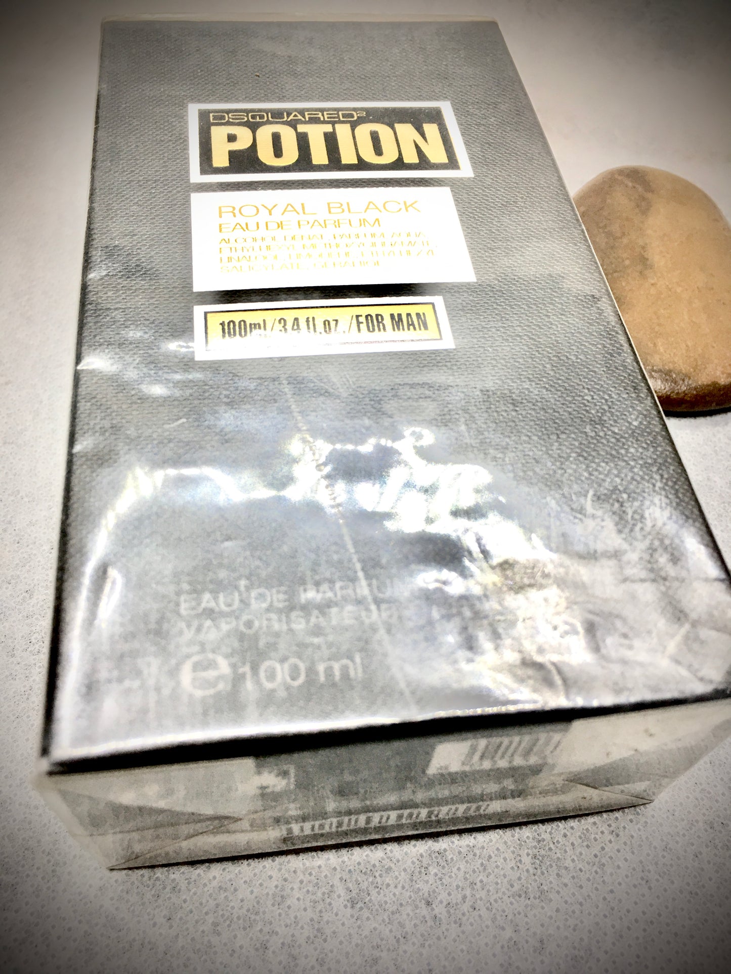 DSQUARED2 Potion Royal Black Eau De Parfum FOR MEN 100 ML Spray vintage SEALED