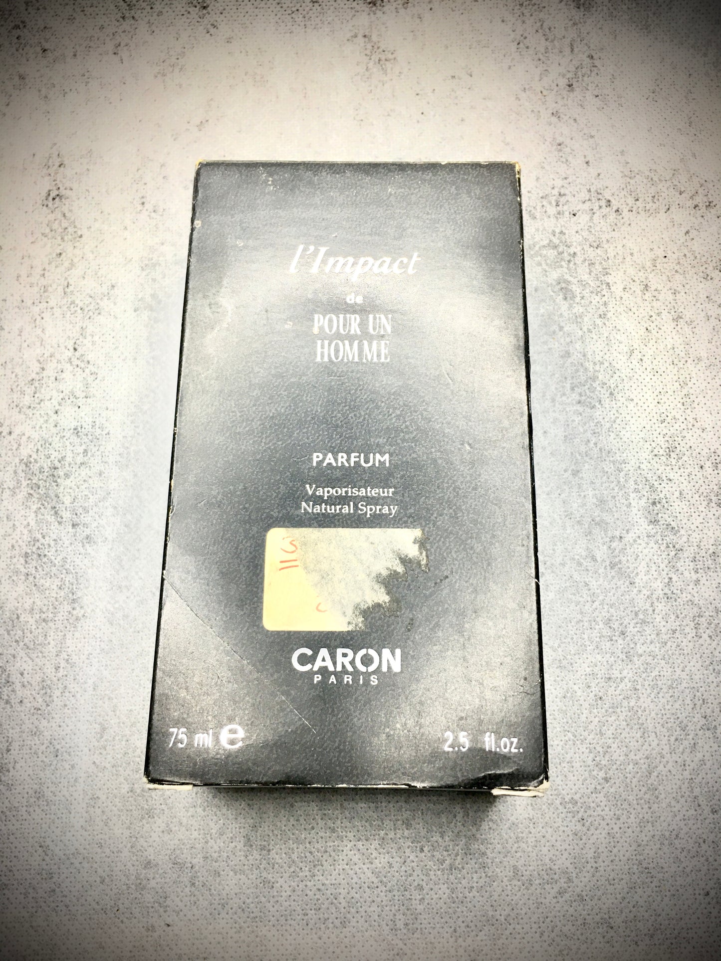 Caron L'Impact De Pour Un Homme 75ML Parfum Spray Rara