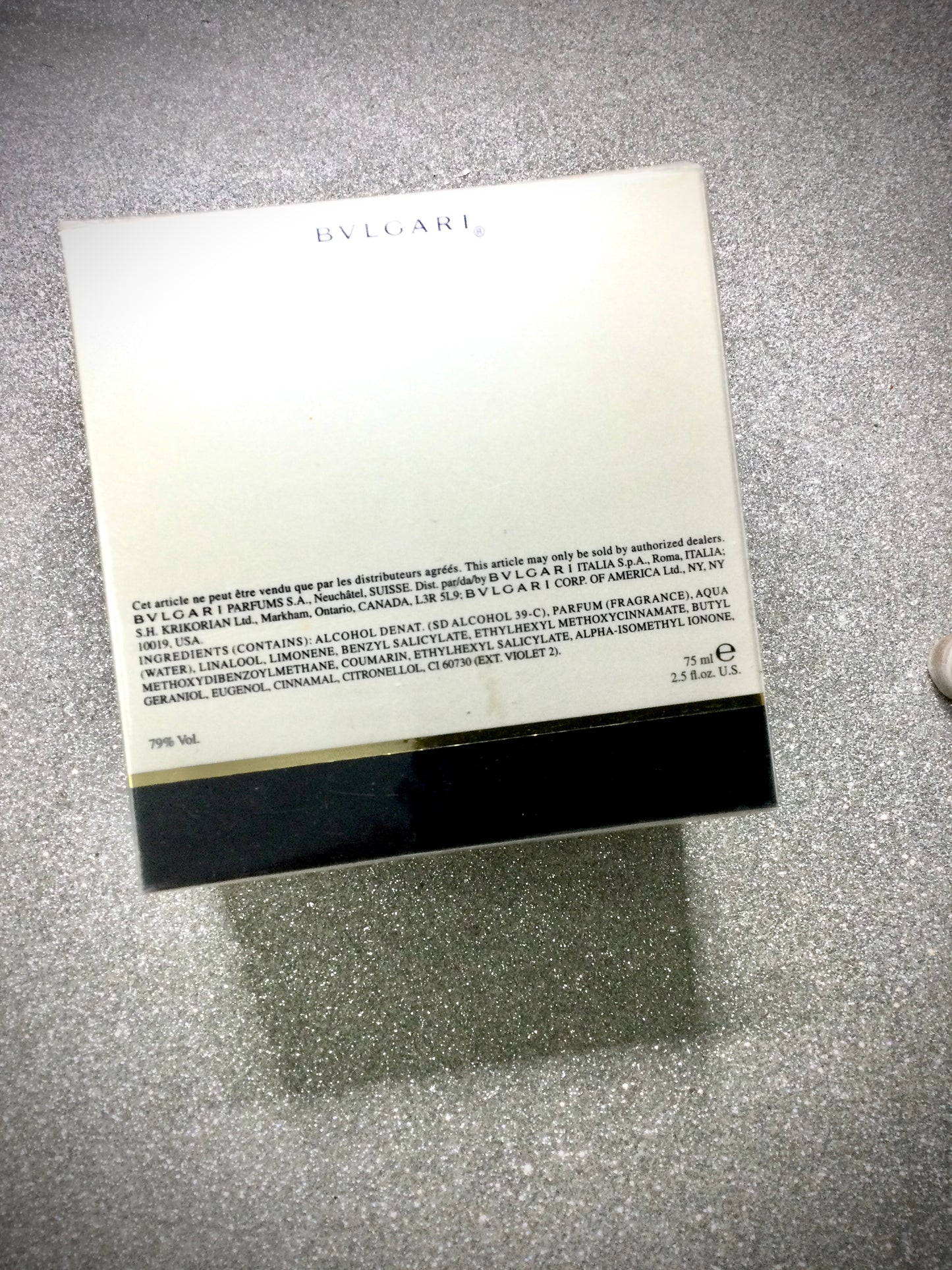 Bulgari Mon Jasmine Noire The Essence of the Jeweler 75 ML EAU DE PARFUM SPRAY SEALED