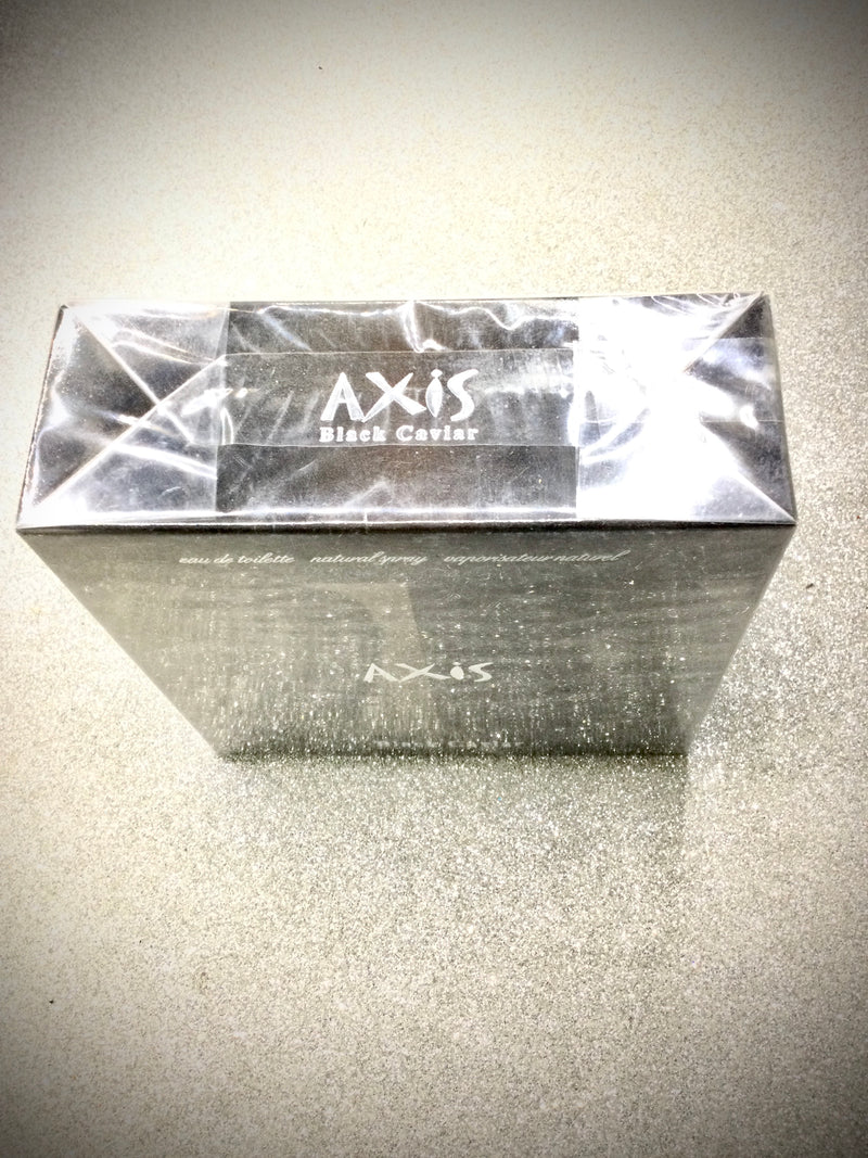 Axis Black Caviar Eau De Toilette by SOS Creations  90 ML Spray for Men Cologne, Sealed