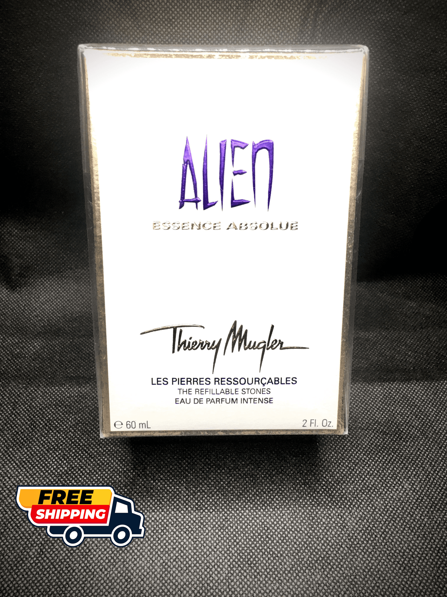 Alien Essence Absolue By Thierry Mugler Eau De Parfum INTENSE 60 Ml Or 30 Ml Refillable Stone Spray RARE SEALED