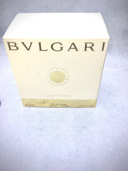 BVLGARI POUR  FEMME  BY BVLGARI EAU DE PARFUM  50 ML SPRAY DISCONTINUED. SEALED