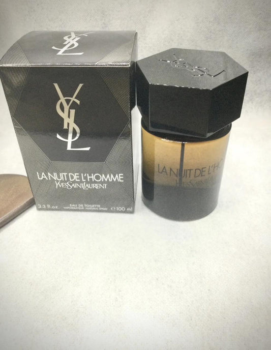 Yves Saint Laurent La Nuit De L’Homme Eau De Toilette 100 ML SPRAY 2012 Vintage