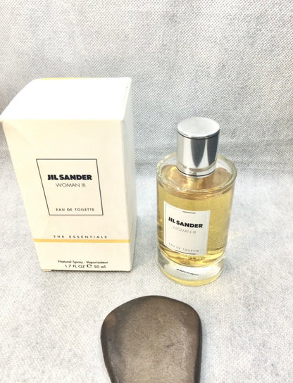 Jil Sander Woman III Eau De Toilette The Essentials 50 ML SPRAY RARE SEALED
