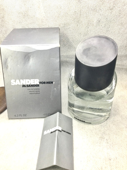 Sander For Men Eau De Toilette By Jil Sander 125 ML SPRAY DISCONTINUED