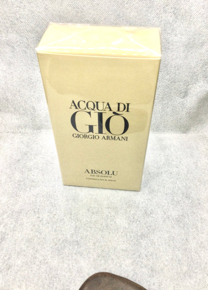 Giorgio Armani Acqua Di Gio Absolu Eau De Parfum 125 ML SPRAY SEALED DISCONTINUED