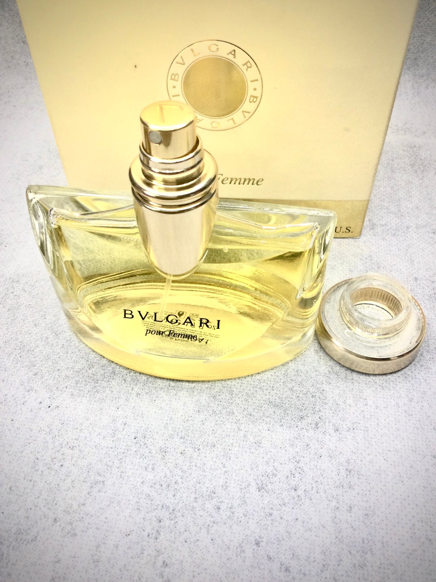 BVLGARI POUR  FEMME  BY BVLGARI EAU DE PARFUM  50 ML SPRAY DISCONTINUED. SEALED