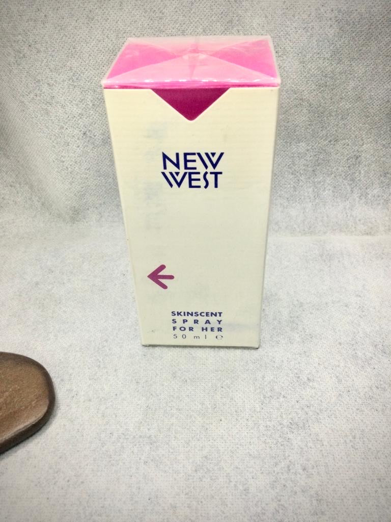New West Skinscent For Her By Aramis . Spray 100 ml 3.4 Or 50 ml 1.7 oz Or 30 ml 1 oz, NIB Authentic , Very Rare, Vintage