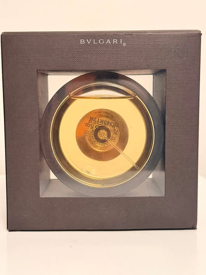 Bvlgari Black Eau De Toilette Pour Homme 75 Ml SPRAY Twisted Cap Old O.G Vintage Formula Rare