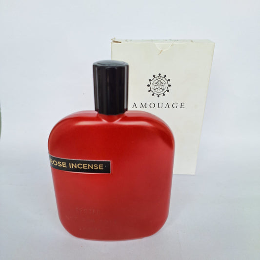 Amouage Rose Incense Eau De Parfum The Library Collection Opus XII 100 ML SPRAY OMAN TESTER VINTAGE NEW