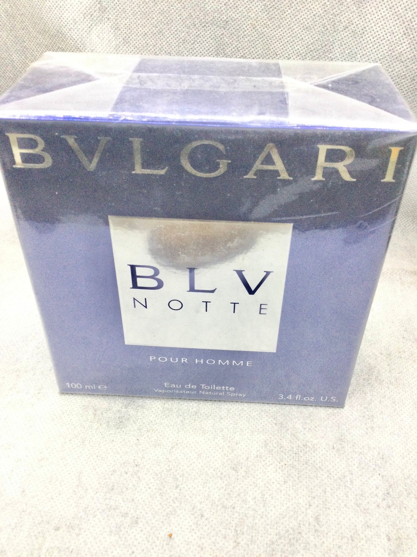 Bvlgari BLV Notte Pour Homme Eau De Toilette Spray 100 ML Spray SEALED