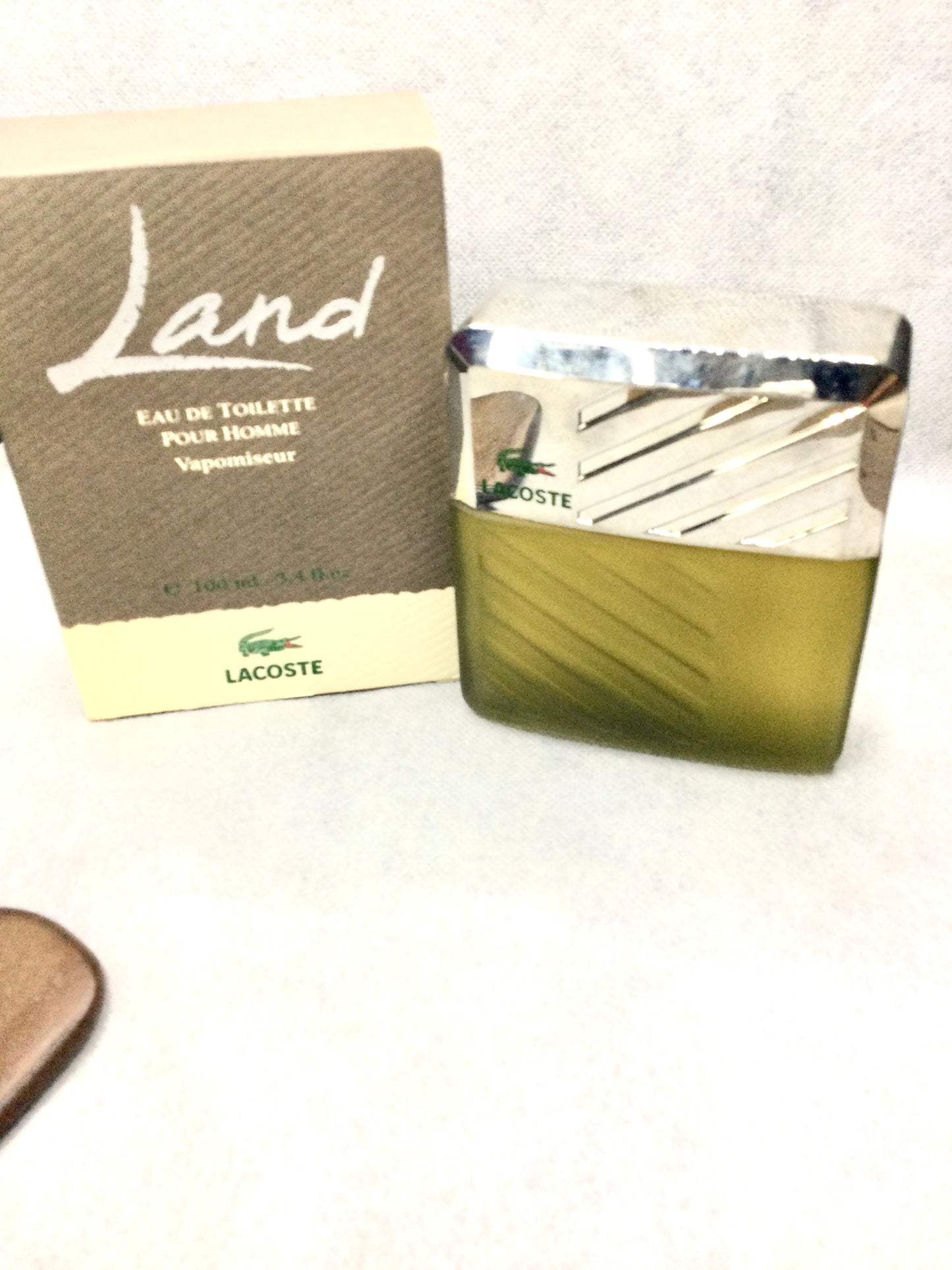 Lacoste Land Eau De Toilette Pour Homme 100 ML Spray 1991s VINTAGE