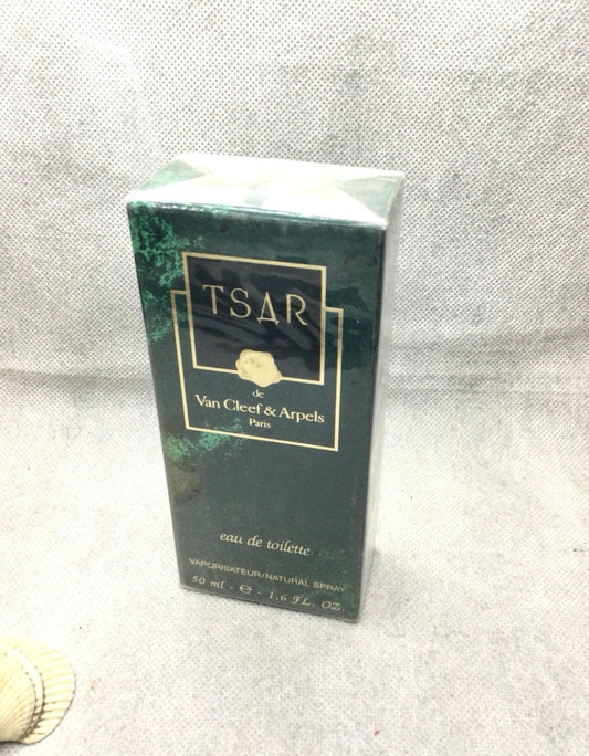 VINTAGE TSAR DE VAN CLEEF AND ARPELS EAU DE TOILETTE 50 ML SEALED RARE