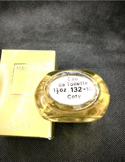 VINTAGE COTY MASUMI SPLASH 50 Ml Made In Egypt By DR/ CHABRAWICHI (kesma) RARE VINTAGE