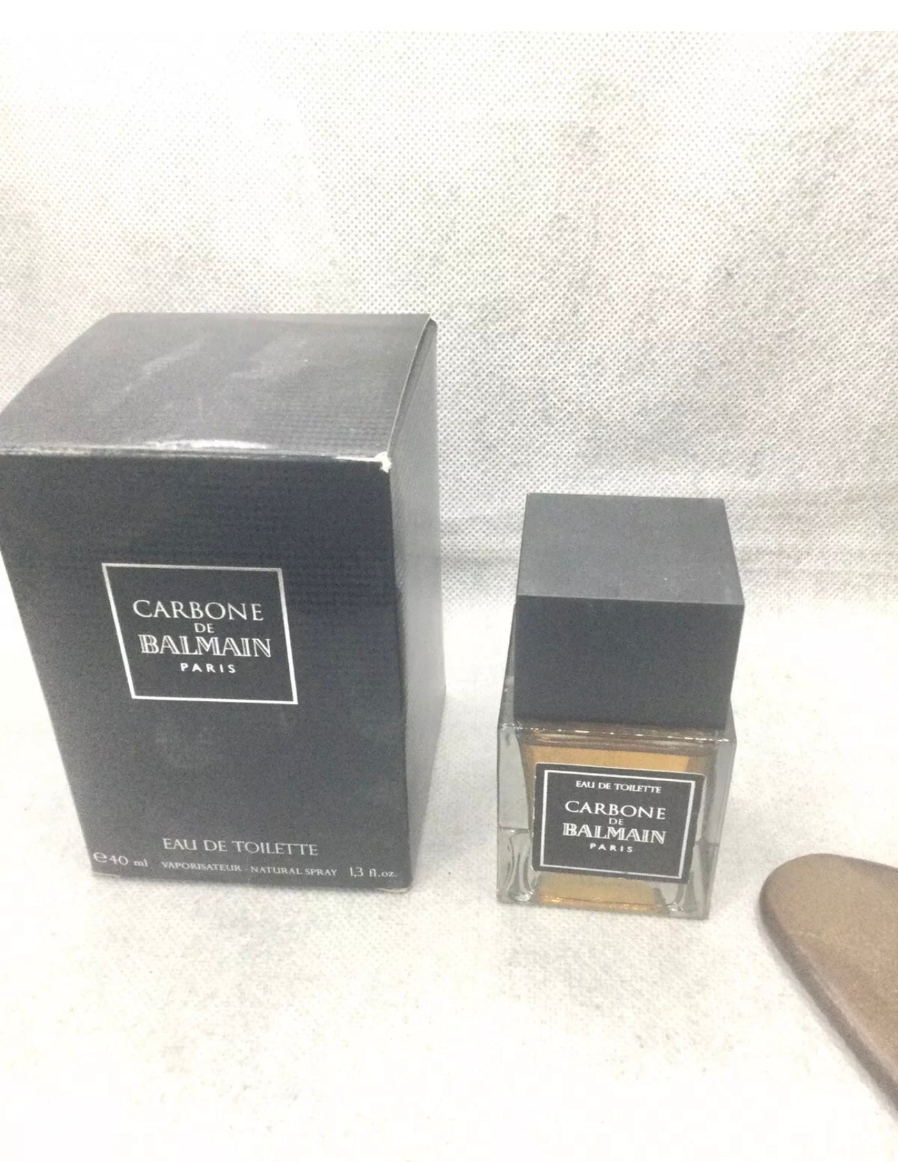 Carbon de Balmain eau de toilette Pour homme 100 OR 50 ML Spray SEALED RARE