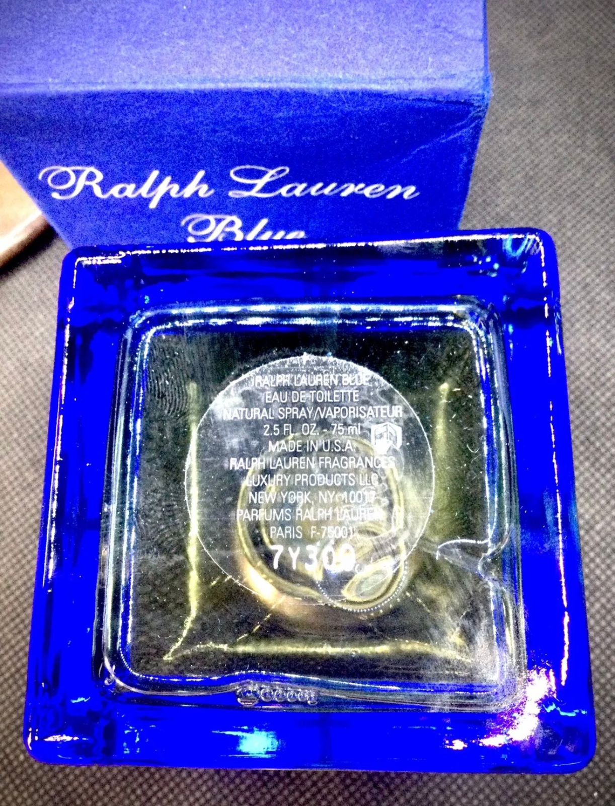 RALPH LAUREN BLUE WOMAN EAU DE TOILETTE 125 OR 75 ML SPRAY DISCONTINUED