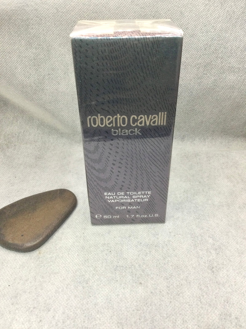 Roberto Cavalli Black Eau De Toilette For Men 50 ML SPRAY SEALED DISCONTINUED