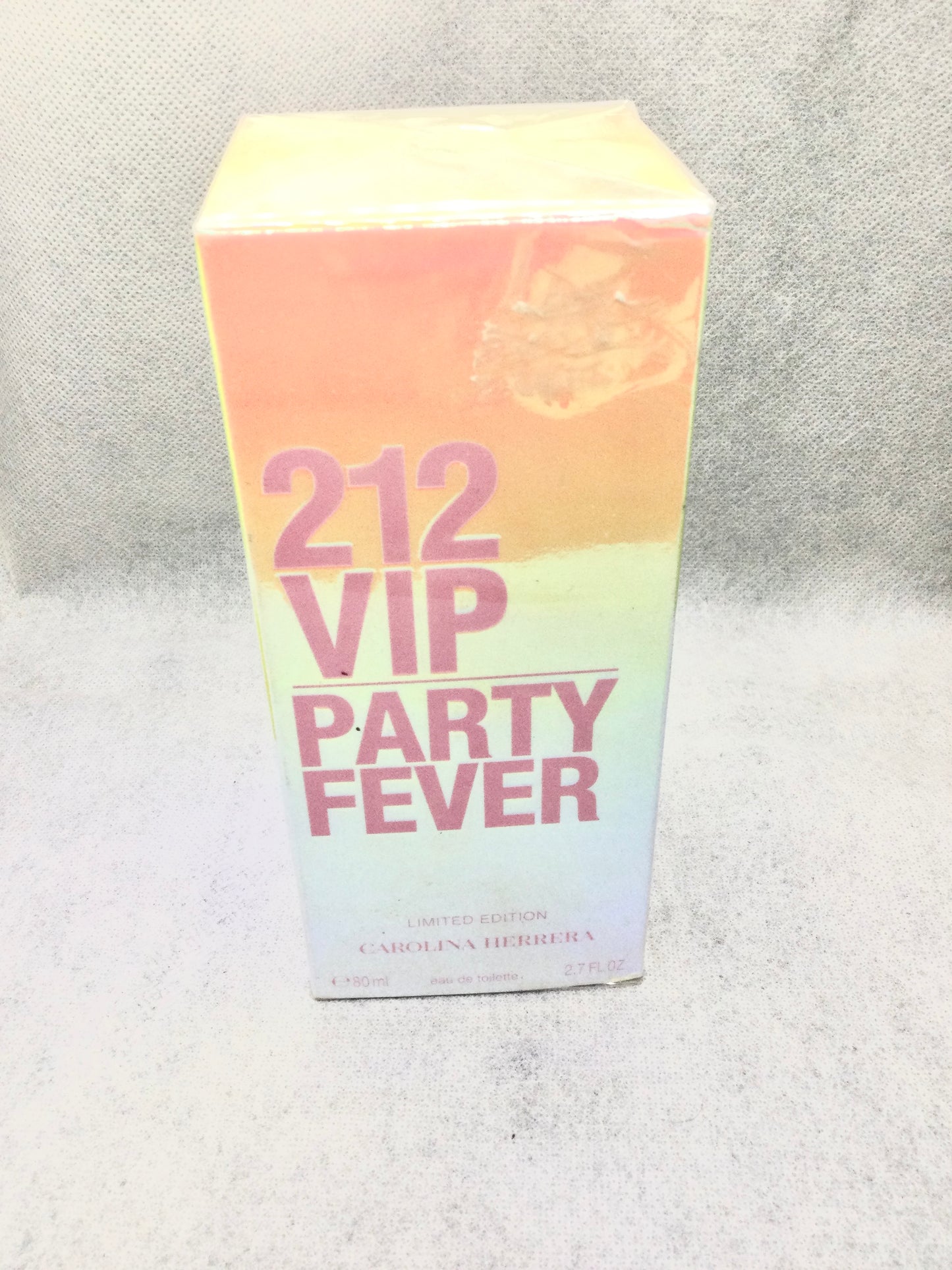 Carolina Herrera 212 VIP Party Fever FOR WOMEN Limited Edition  Eau De Toilette 80 ML Spray Rare Sealed