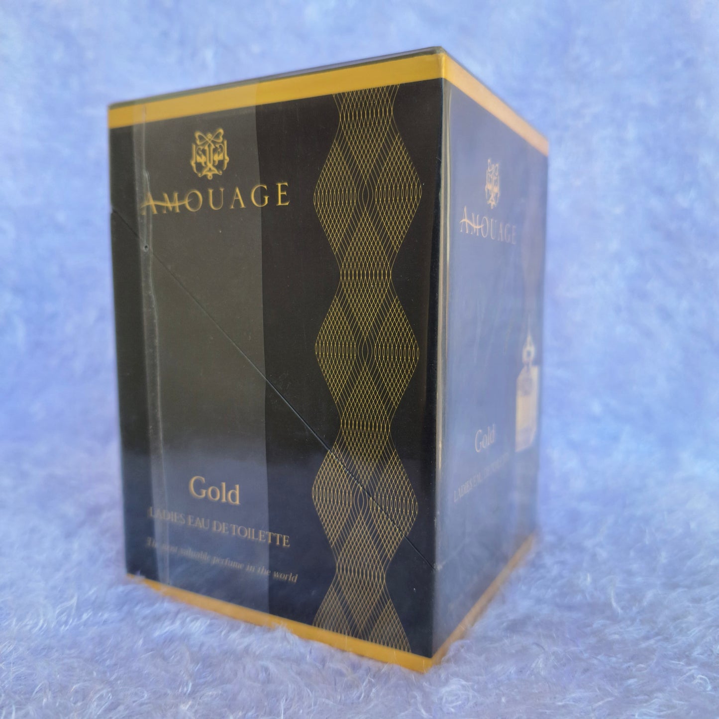 AMOUAGE GOLD LADIES CRYSTAL EAU DE TOILETTE 50 ML SPRAY SEALED VINTAGE RARE