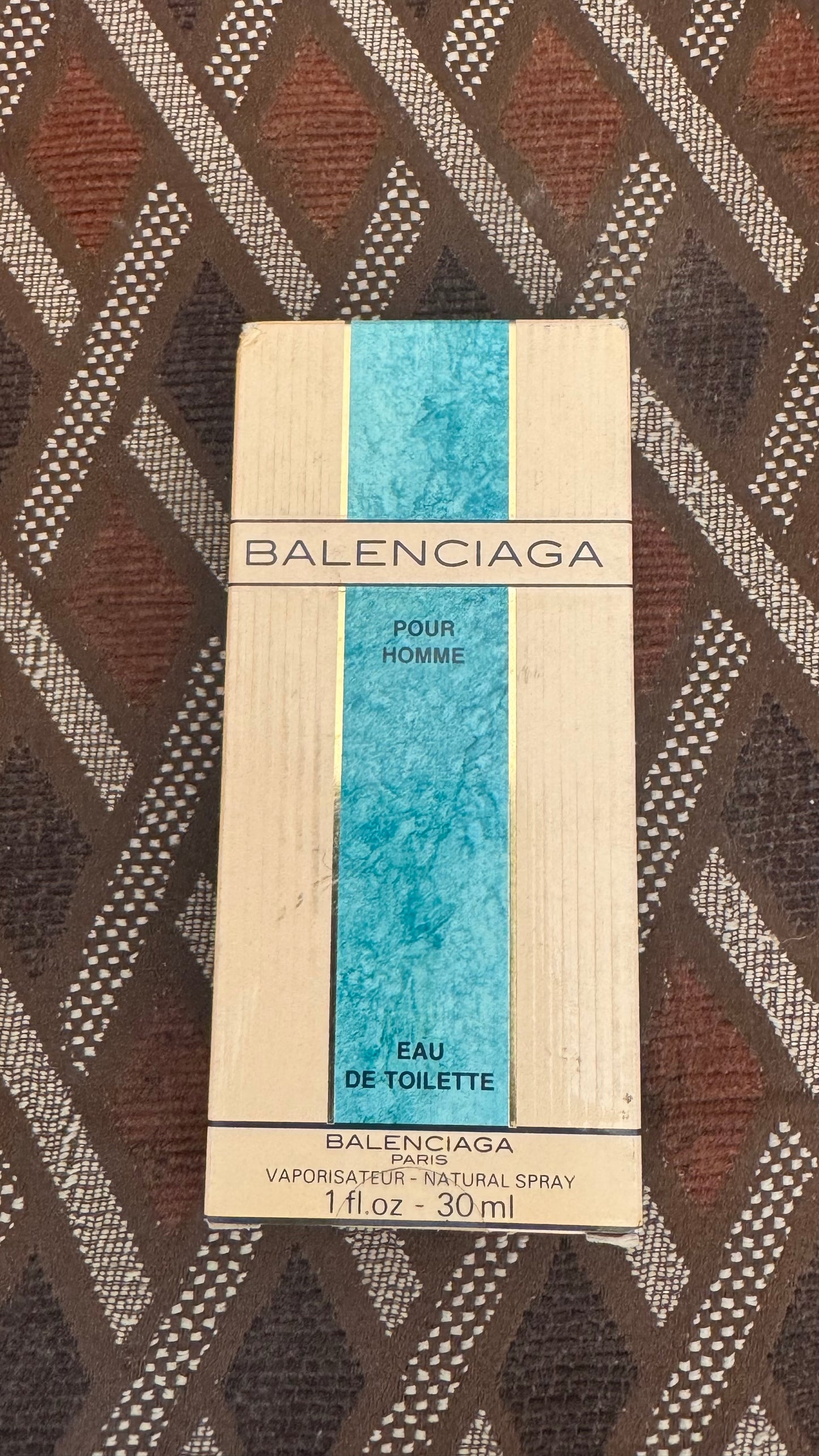 Balenciaga Pour Homme Eau de Toilette 100 OR 50 OR 30 ML Spray Rare Vintage 1990