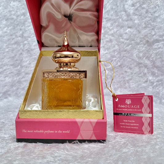 AMOUAGE DIA POUR FEMME MOSQUE CRYSTAL BOTTLE EAU DE TOILETTE 50 ML SPRAY VINTAGE RARE
