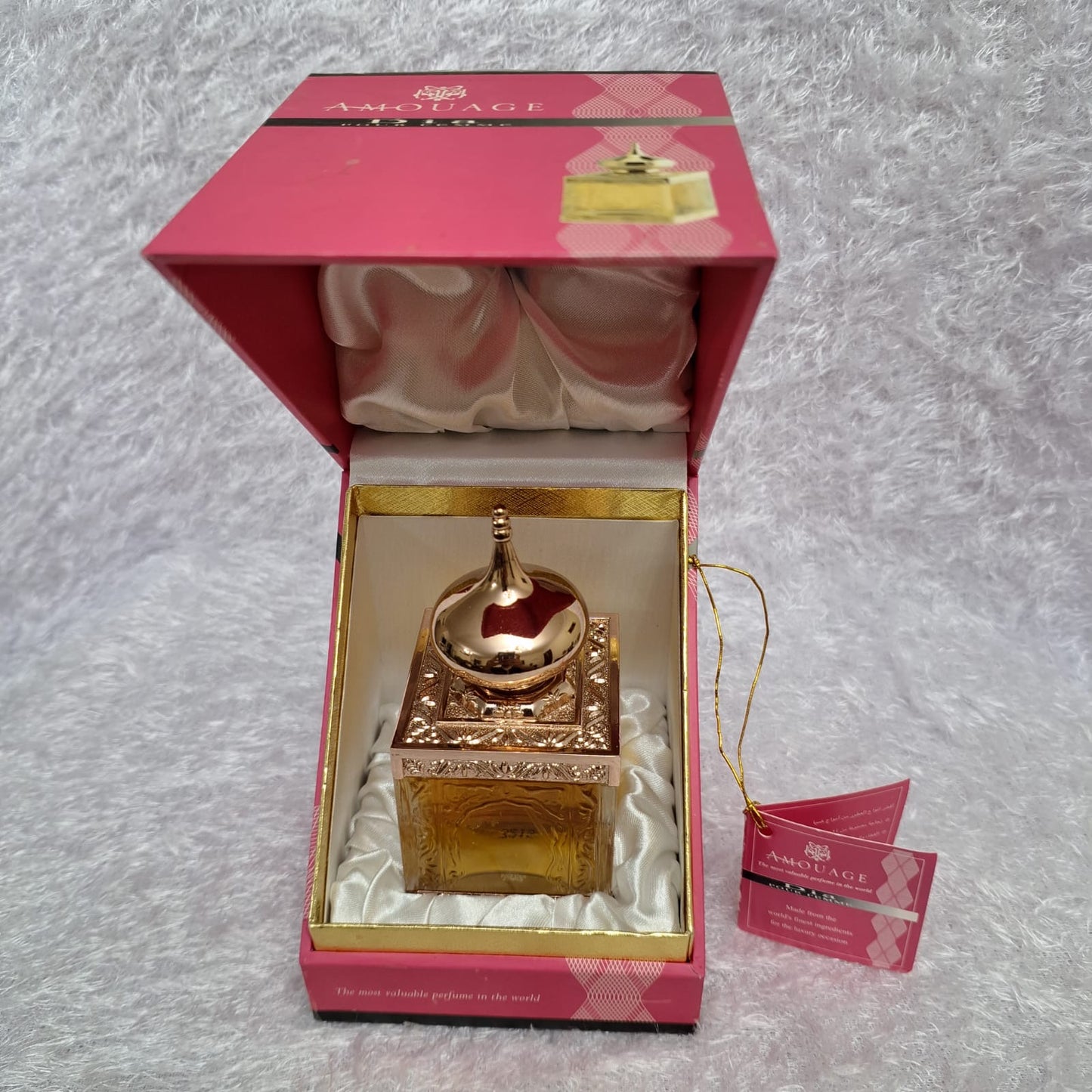 AMOUAGE DIA POUR FEMME MOSQUE CRYSTAL BOTTLE EAU DE TOILETTE 50 ML SPRAY VINTAGE RARE