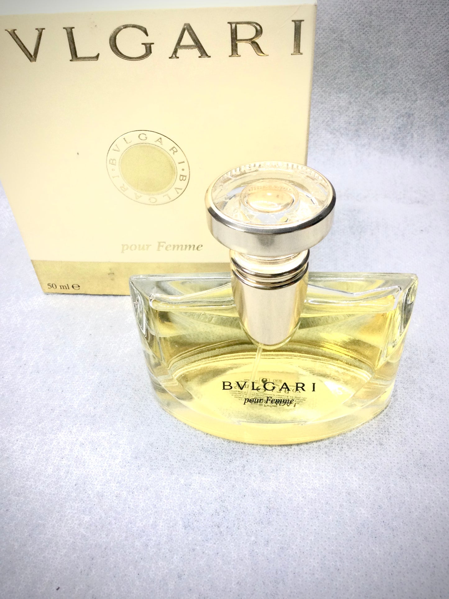 BVLGARI POUR  FEMME  BY BVLGARI EAU DE PARFUM  50 ML SPRAY DISCONTINUED. SEALED