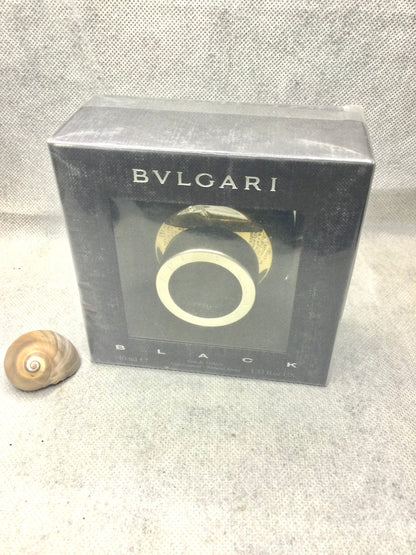 Bvlgari Black Ea De Toilette 40 Ml Spray Twisted Cap Old O.G Vintage Formula