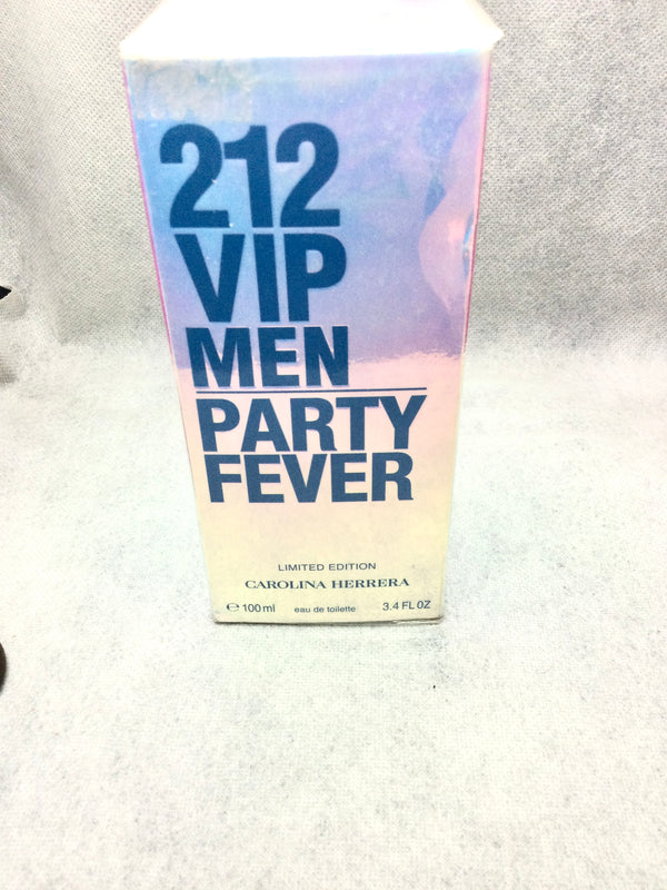 Carolina Herrera 212 Vip Party Fever For men 100 ML Eau De Toilette Rare Sealed