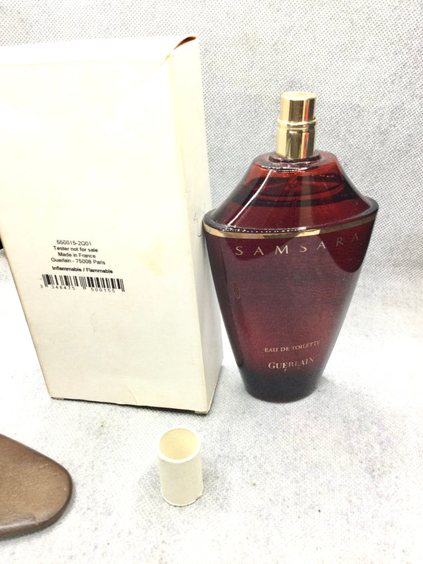 Samsara By Guerlain Eau de Toilette 100 ML Spray Tester VINTAGE FORMULA