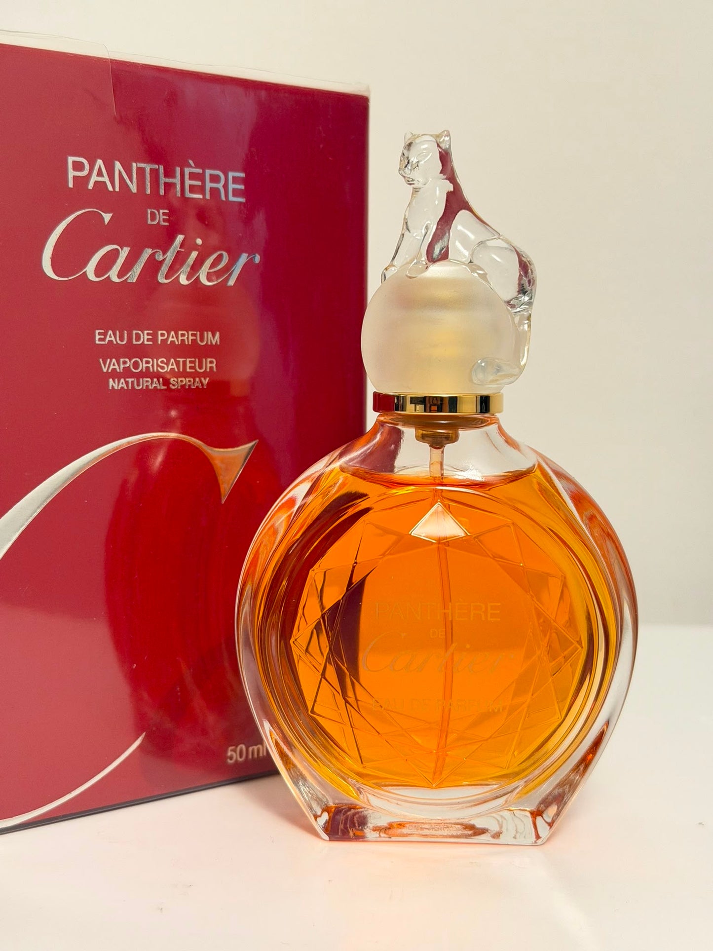 Panthere de Cartier Eau De Parfum 50 ML Spray Vintage Discontinued