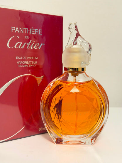 Panthere de Cartier Eau De Parfum 50 ML Spray Vintage Discontinued