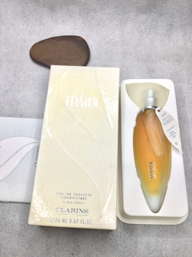 Clarins Elysium Eau De Toilette Concentree 20 ML Spray Rare Vintage 1993