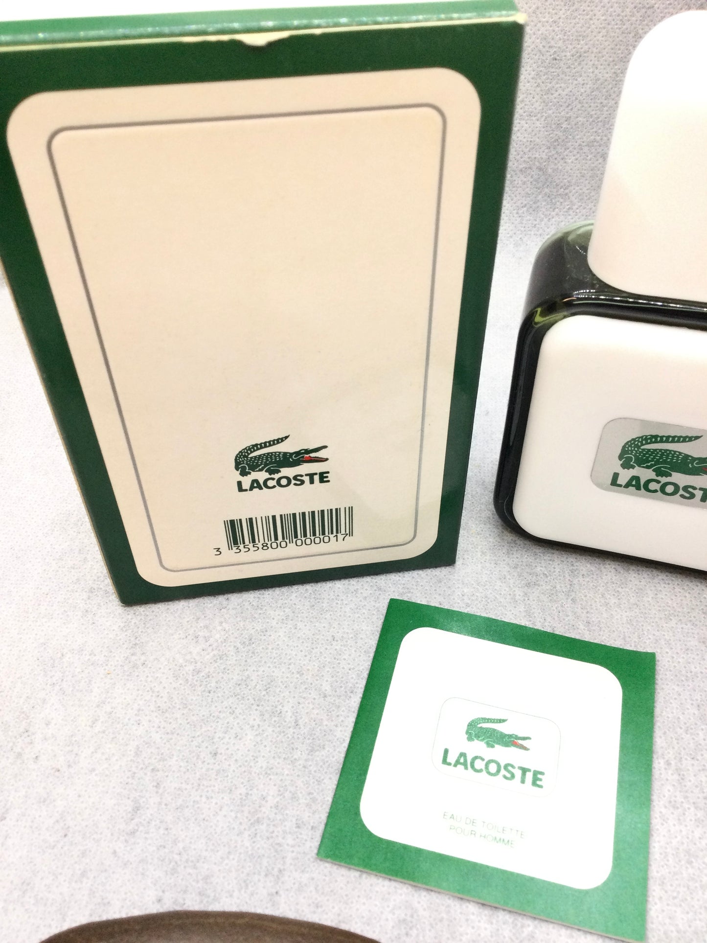 Vintage Lacoste Pour Homme FOR MEN 100 Or 50 Ml Eau De Toilette Rare New