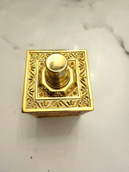 AMOUAGE CRYSTAL GOLD WOMEN 24 CARAT GOLD BOTTLE EAU DE TOILETTE 50 ML SPRAY RARE VINTAGE 1983
