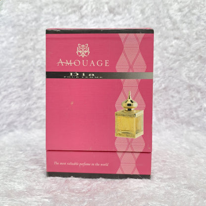AMOUAGE DIA POUR FEMME MOSQUE CRYSTAL BOTTLE EAU DE TOILETTE 50 ML SPRAY VINTAGE RARE