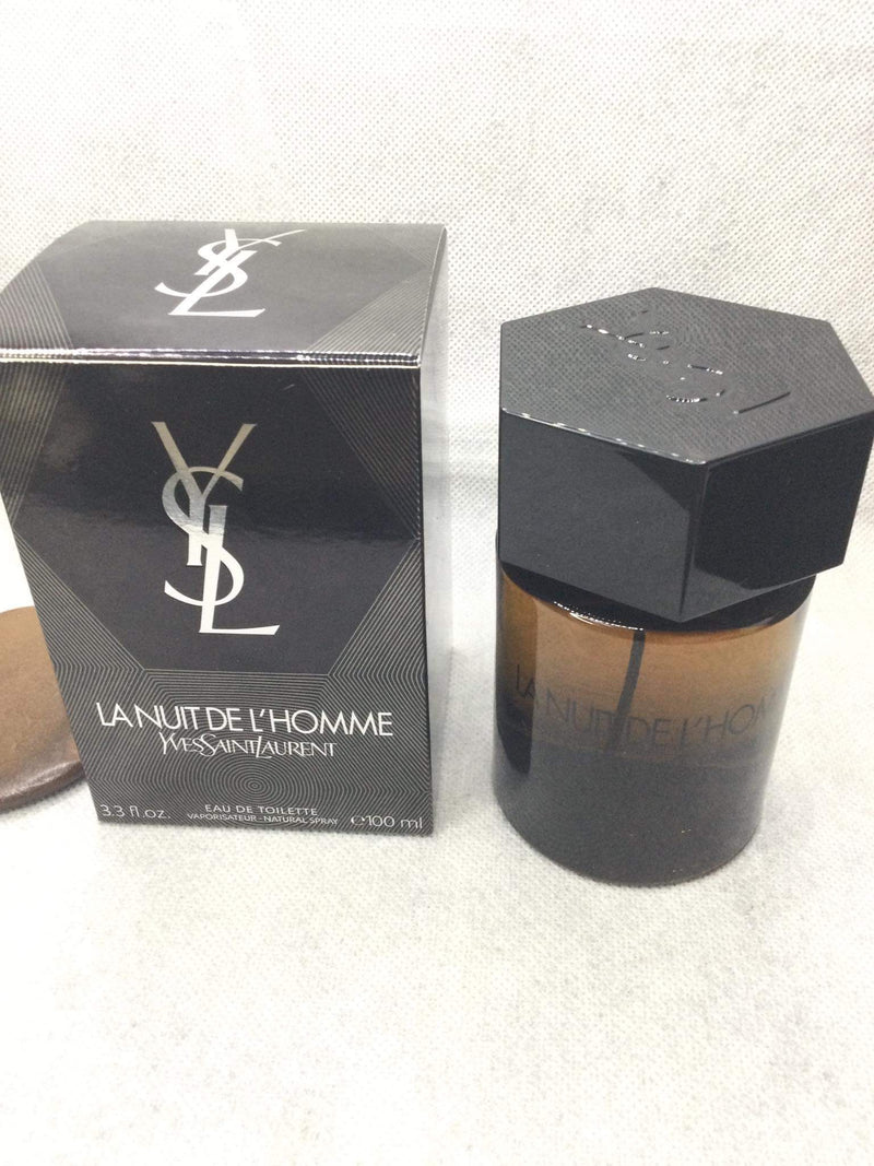 Yves Saint Laurent La Nuit De L’Homme Eau De Toilette 100 ML SPRAY 2013 Vintage