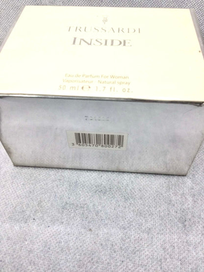 TRUSSARDI INSIDE FOR WOMEN EAU DE PARFUM 50 ML SPRAY DISCONTINUED SEALED