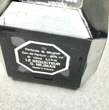 MICALLEF Le Seducteur Eau de Parfum G. Nejman 100 ML SPRAY VINTAGE RARE