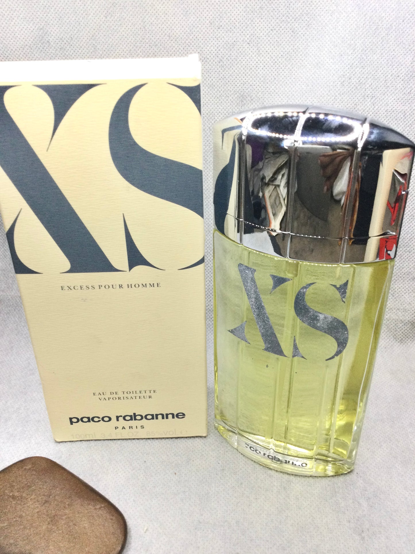 VINTAGE Paco Rabanne XS Pour Homme Eau De Toilette 100 ML SPRAY 1994s Rare