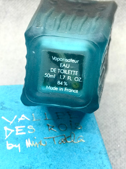 Mira Takla Vallee Des Rois 50 ML EAU DE TOILETTE Spray 1988s Rare Vintage