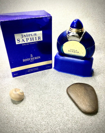 Jaipur Saphir By Boucheron for Woman Eau De Toilette 100 OR 50 OR 30 ML Spray Vintage  SEALED