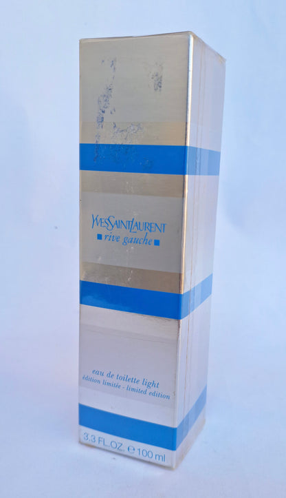 YVES SAINT LAURENT RIVE GAUCHE FOR WOMEN EAU DE TOILETTE LIGHT 100 ML SPRAY LIMITED EDITION SEALED