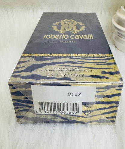 Roberto Cavalli La Notte Eau De Parfum For Women 75 ML Discontinued Rare SEALED