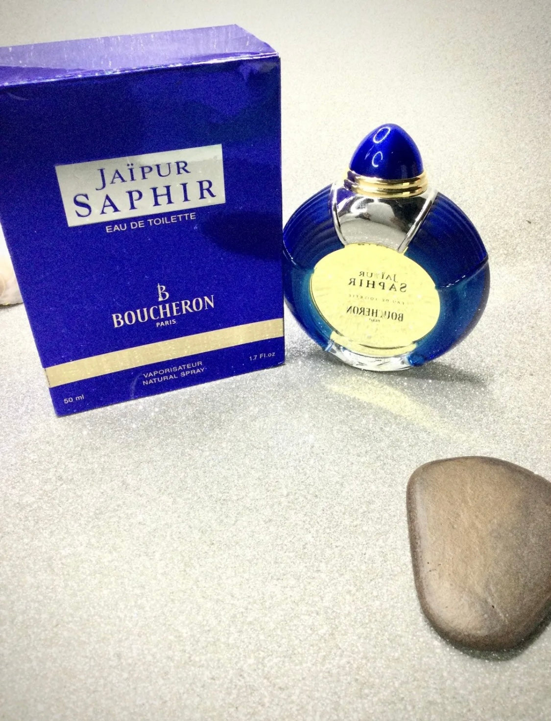 Jaipur Saphir By Boucheron for Woman Eau De Toilette 100 OR 50 OR 30 ML Spray Vintage  SEALED