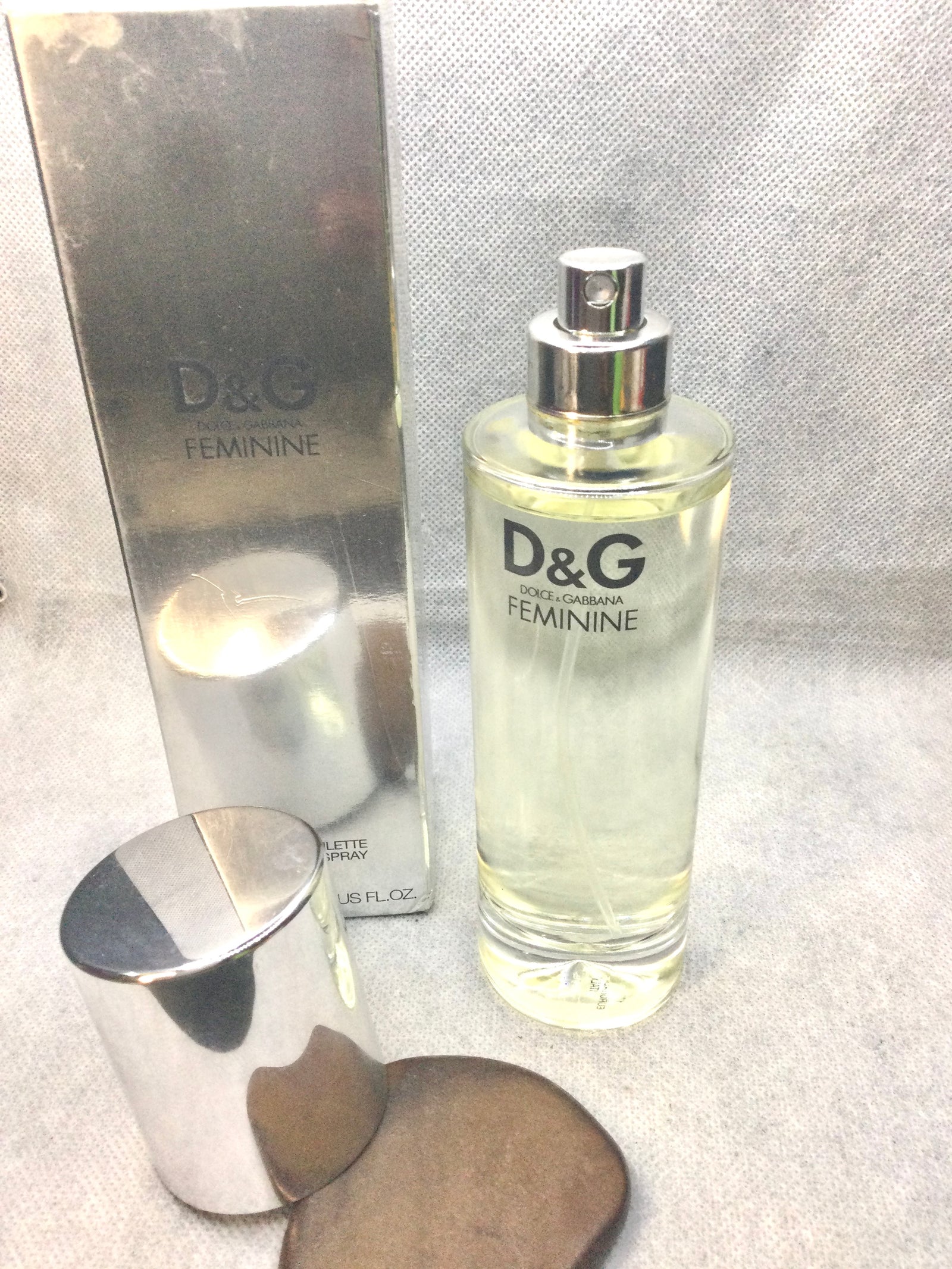 Dolce Gabbana Feminine EAU DE TOILETTE 100 Or 50 ml SPRAY Vintage SEAL NOSTALIGASTORE